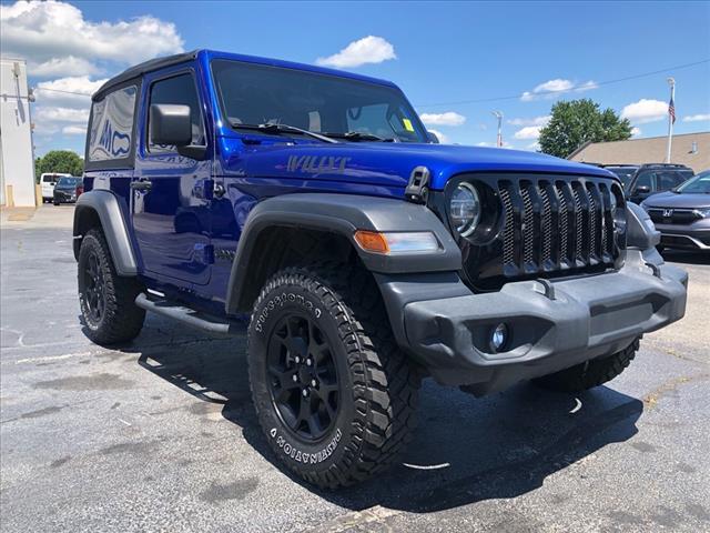 used 2020 Jeep Wrangler car, priced at $23,981