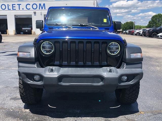 used 2020 Jeep Wrangler car, priced at $23,981