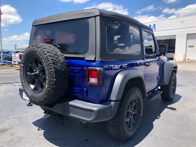used 2020 Jeep Wrangler car, priced at $23,981
