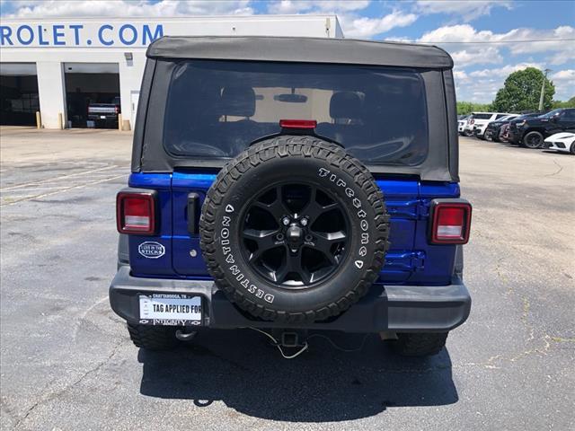 used 2020 Jeep Wrangler car, priced at $23,981