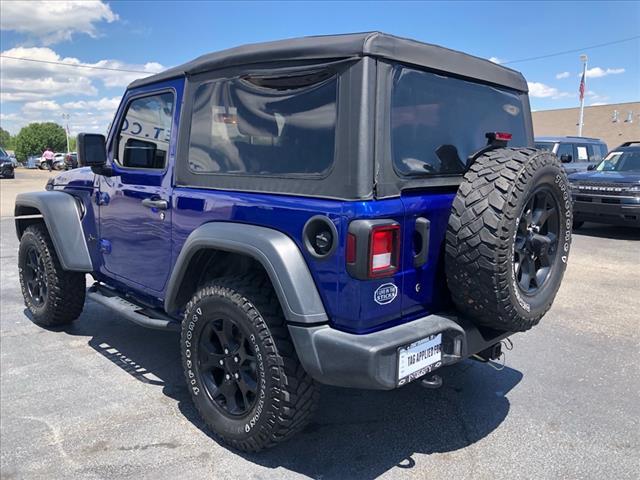 used 2020 Jeep Wrangler car, priced at $23,981