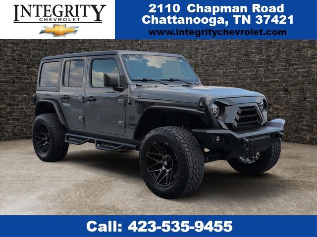 used 2021 Jeep Wrangler Unlimited car, priced at $36,997