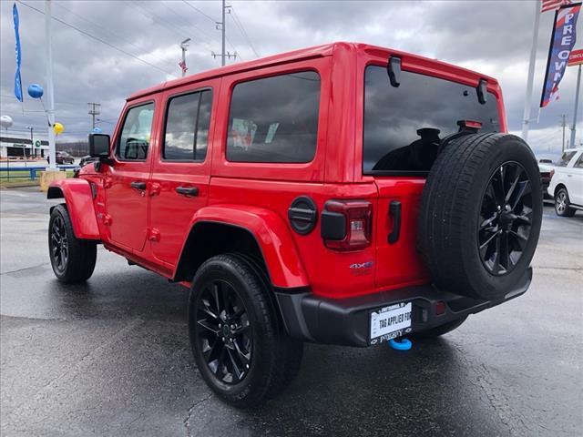 used 2024 Jeep Wrangler 4xe car, priced at $39,981