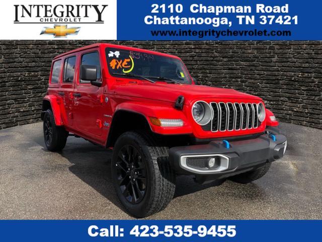 used 2024 Jeep Wrangler 4xe car, priced at $39,981