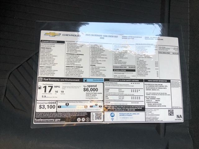 new 2025 Chevrolet Silverado 1500 car, priced at $54,947