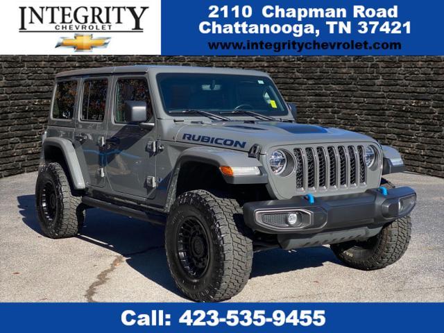 used 2021 Jeep Wrangler Unlimited 4xe car, priced at $36,656