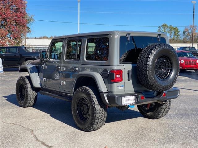 used 2021 Jeep Wrangler Unlimited 4xe car, priced at $36,656