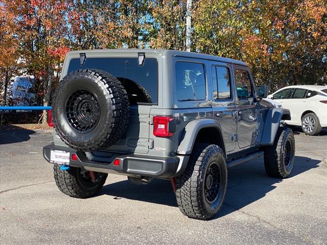 used 2021 Jeep Wrangler Unlimited 4xe car, priced at $36,656