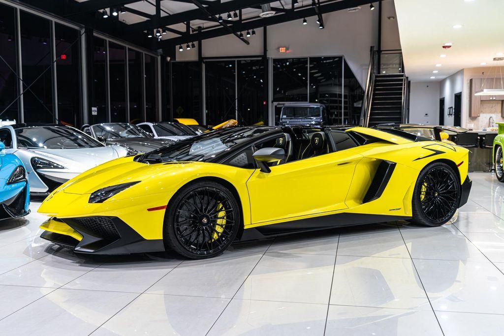 used 2017 Lamborghini Aventador car, priced at $849,800