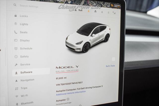 used 2022 Tesla Model Y car, priced at $31,800