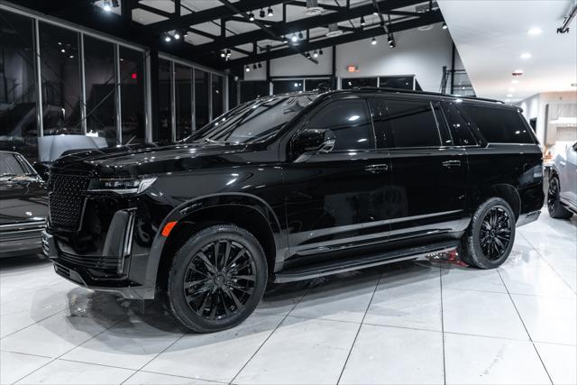 used 2022 Cadillac Escalade ESV car, priced at $184,800