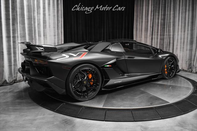 used 2021 Lamborghini Aventador SVJ car, priced at $899,800