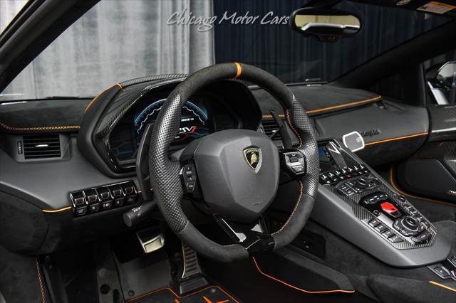 used 2021 Lamborghini Aventador SVJ car, priced at $899,800