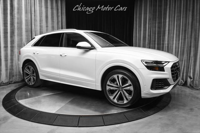used 2020 Audi Q8 car, priced at $42,800
