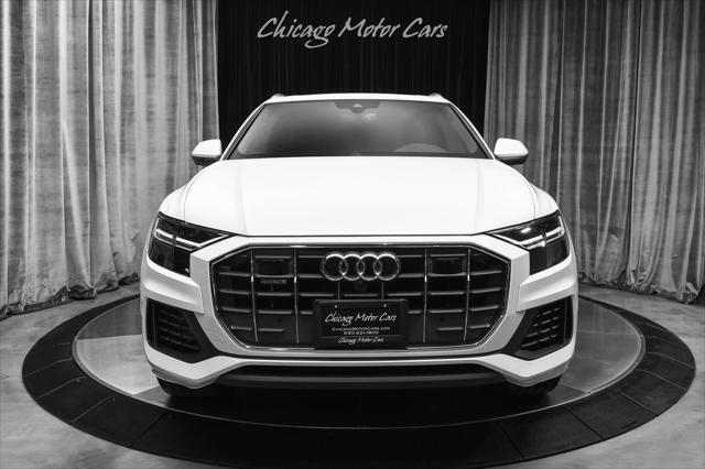 used 2020 Audi Q8 car, priced at $42,800