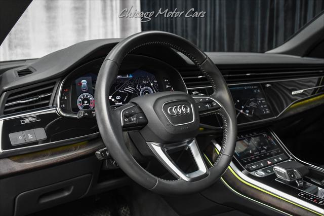 used 2020 Audi Q8 car, priced at $42,800