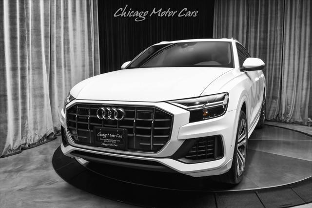 used 2020 Audi Q8 car, priced at $42,800