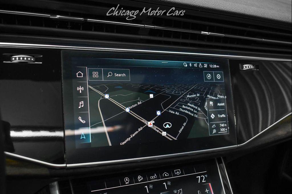 used 2020 Audi Q8 car, priced at $39,800