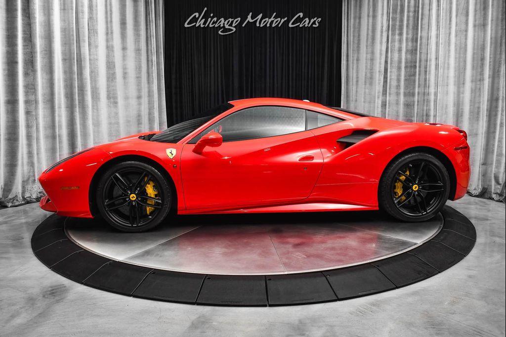 used 2018 Ferrari 488 GTB car, priced at $286,800