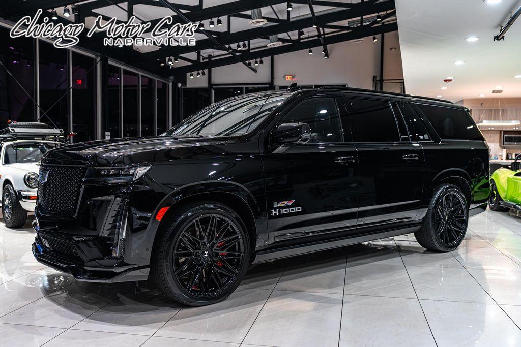 used 2023 Cadillac Escalade ESV car, priced at $229,800