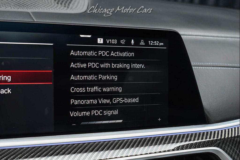 used 2022 BMW X5 M car, priced at $75,800