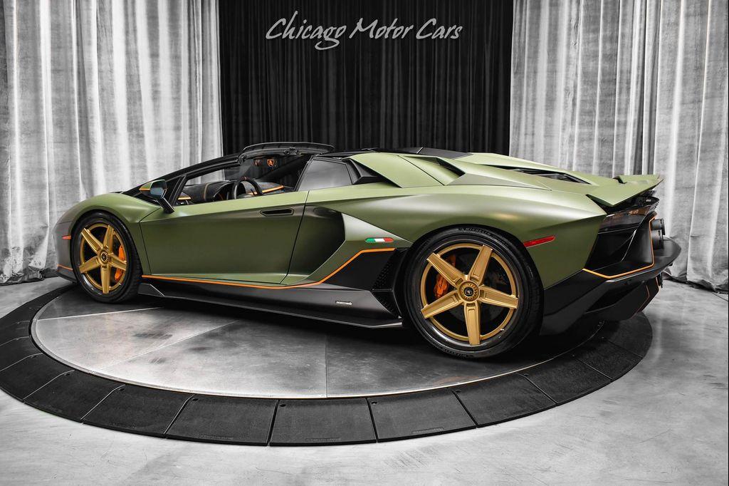 used 2022 Lamborghini Aventador SVJ car, priced at $899,800