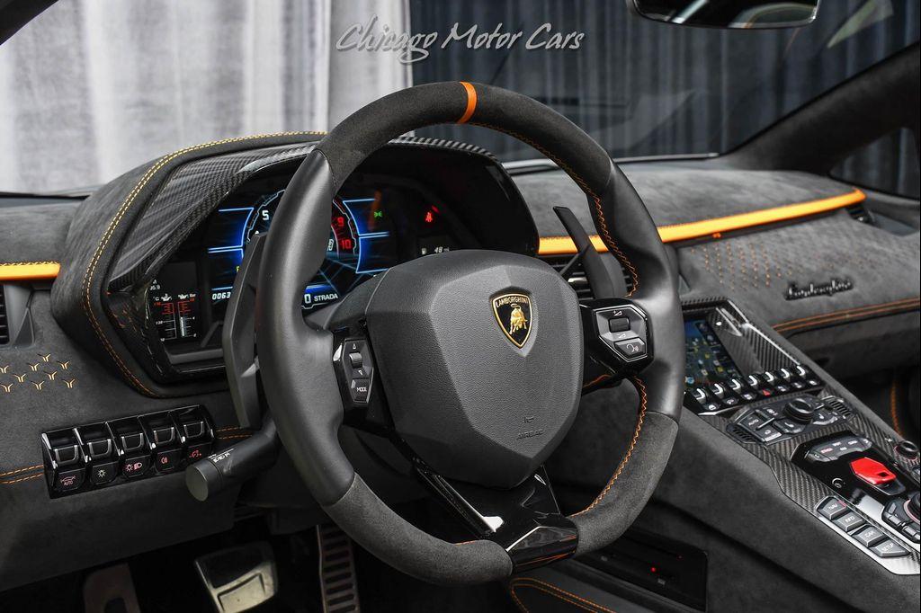 used 2022 Lamborghini Aventador SVJ car, priced at $899,800