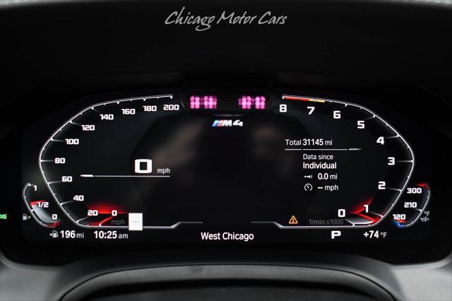 used 2022 BMW M4 car, priced at $78,800