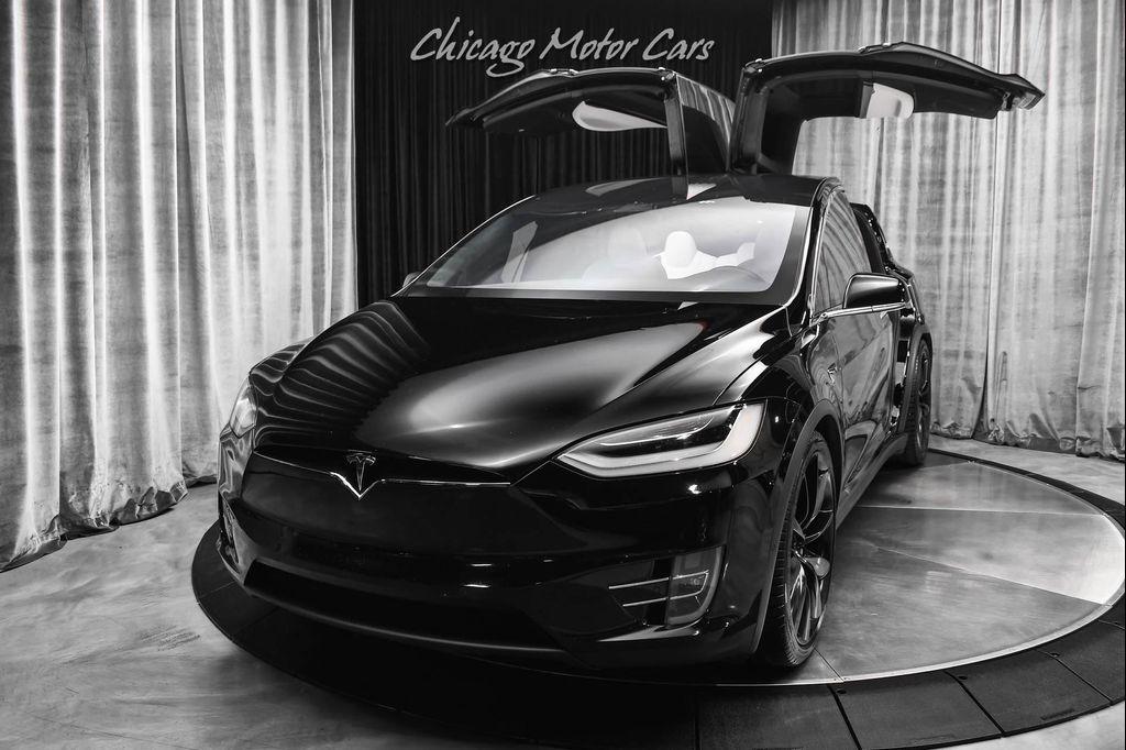 used 2020 Tesla Model X car, priced at $34,800