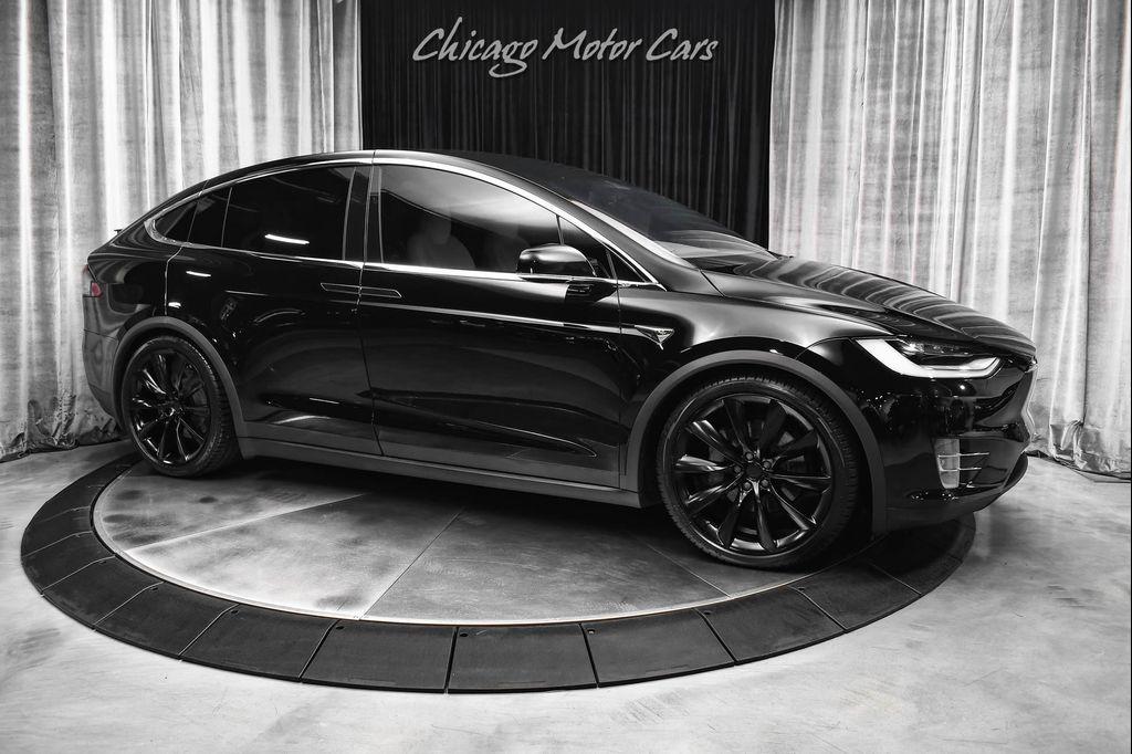 used 2020 Tesla Model X car, priced at $34,800