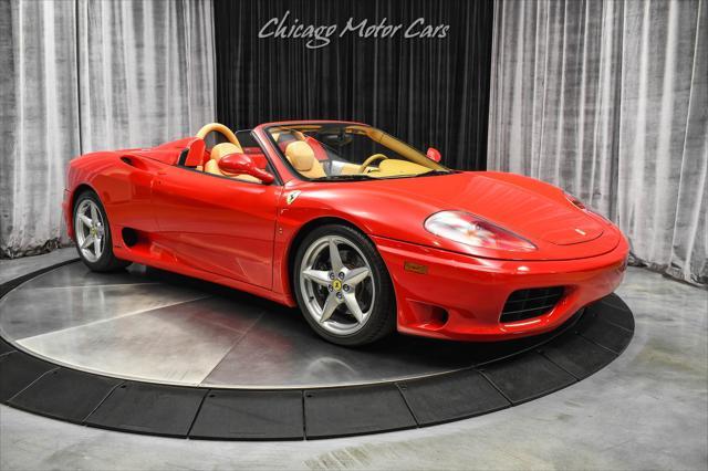 used 2001 Ferrari 360 Spider car, priced at $109,800