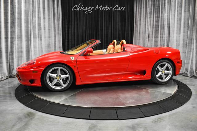 used 2001 Ferrari 360 Spider car, priced at $108,800