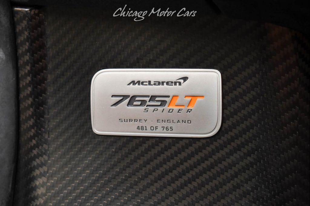used 2022 McLaren 765LT car