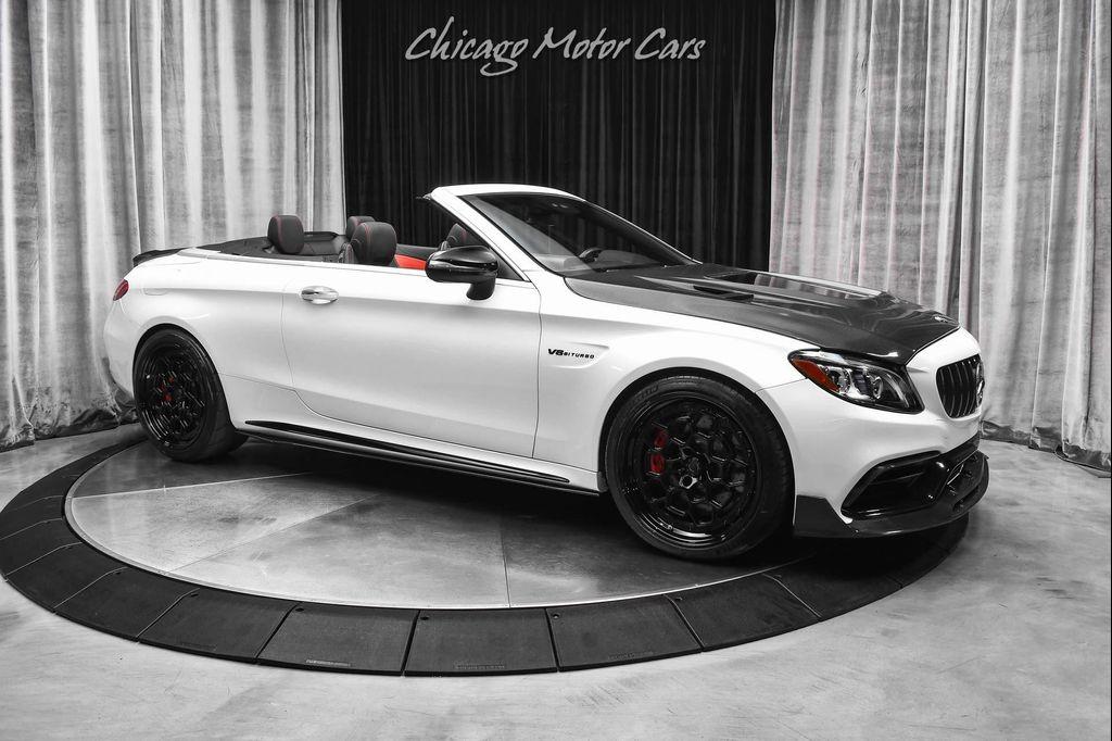 used 2021 Mercedes-Benz AMG C 63 car, priced at $75,800