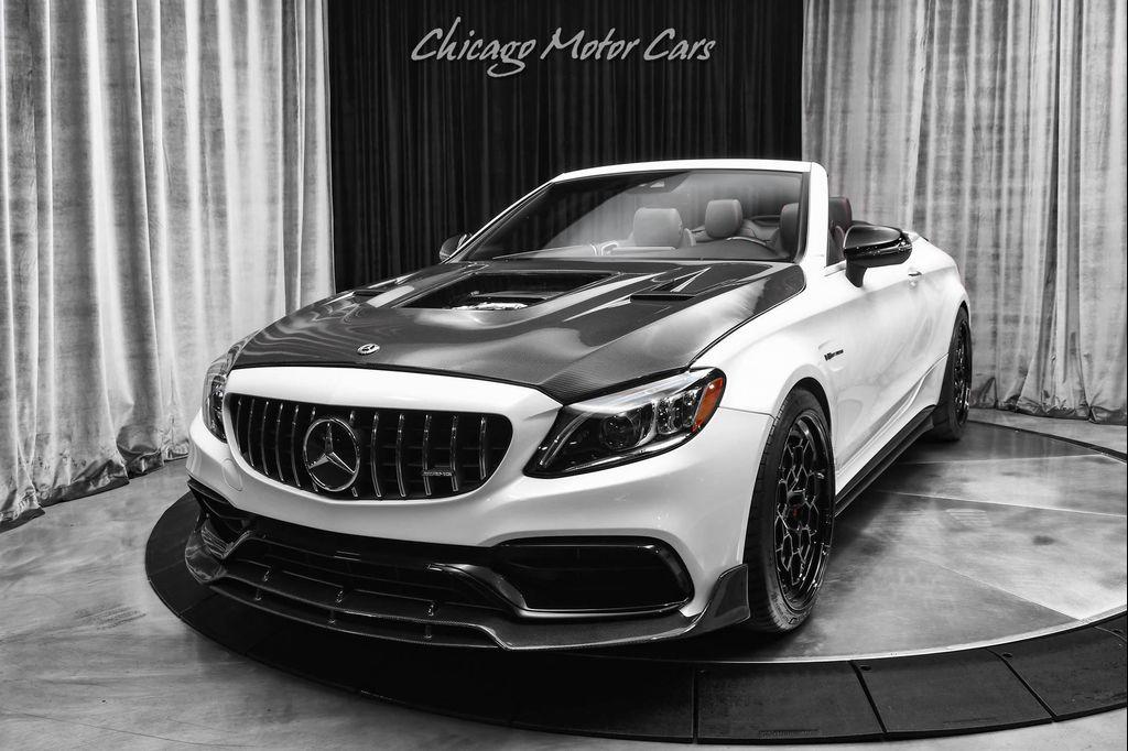 used 2021 Mercedes-Benz AMG C 63 car, priced at $75,800