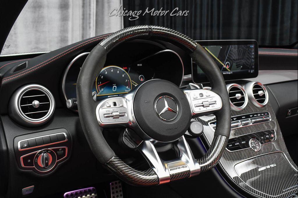 used 2021 Mercedes-Benz AMG C 63 car, priced at $75,800