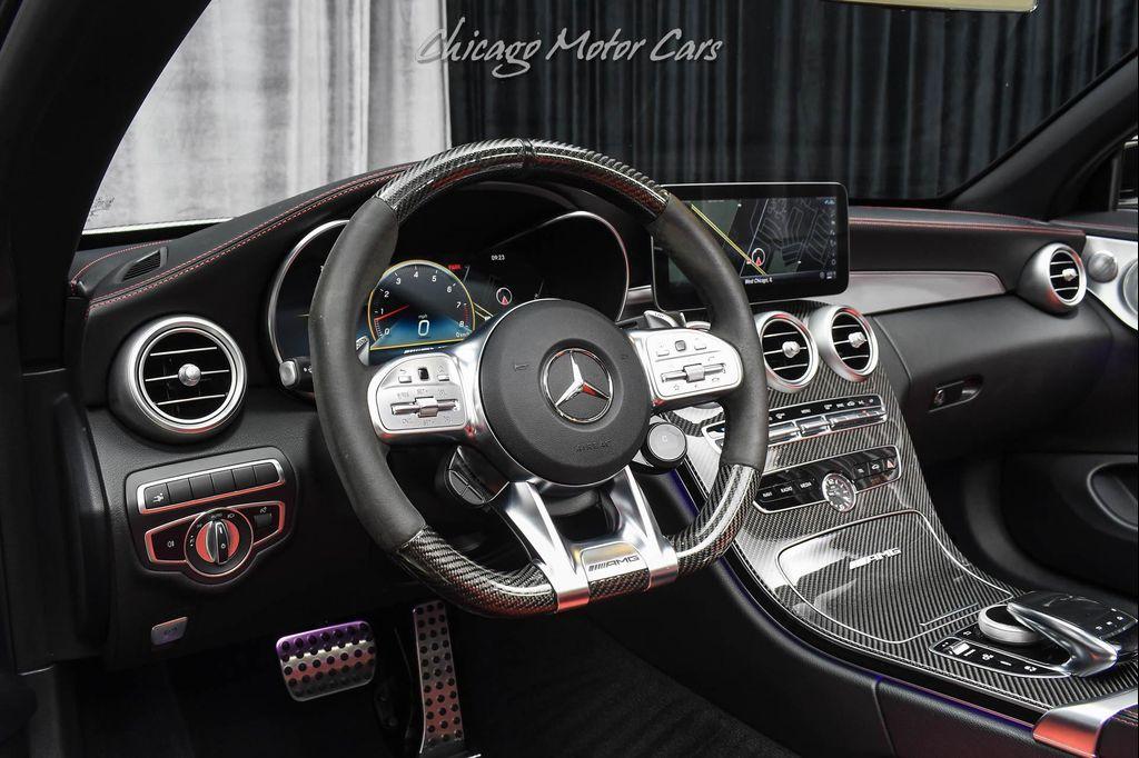 used 2021 Mercedes-Benz AMG C 63 car, priced at $75,800