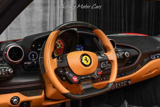 used 2022 Ferrari F8 Spider car, priced at $429,800