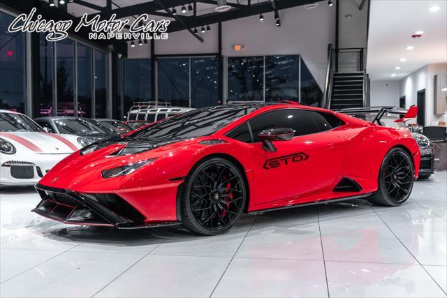 used 2022 Lamborghini Huracan STO car, priced at $389,800