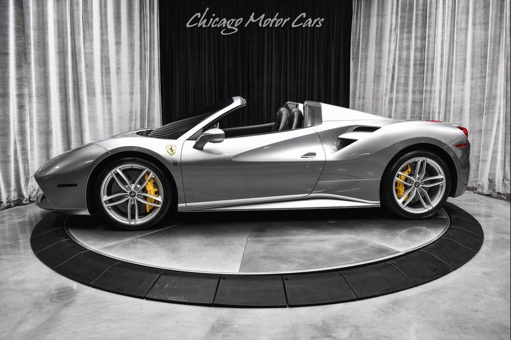 used 2017 Ferrari 488 Spider car, priced at $234,800