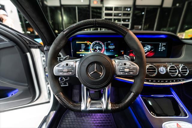 used 2020 Mercedes-Benz AMG S 63 car, priced at $89,800