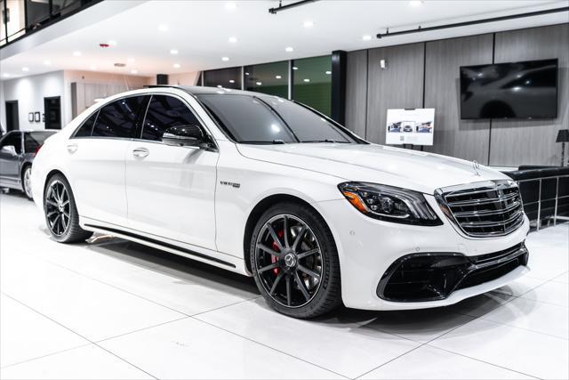 used 2020 Mercedes-Benz AMG S 63 car, priced at $89,800