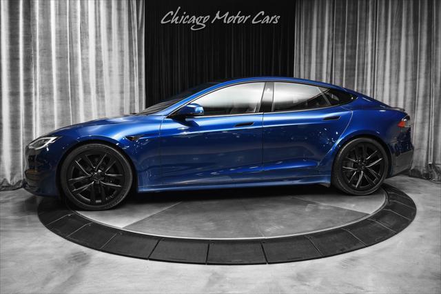 used 2021 Tesla Model S car, priced at $61,800