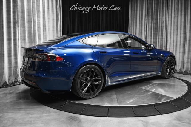 used 2021 Tesla Model S car, priced at $61,800