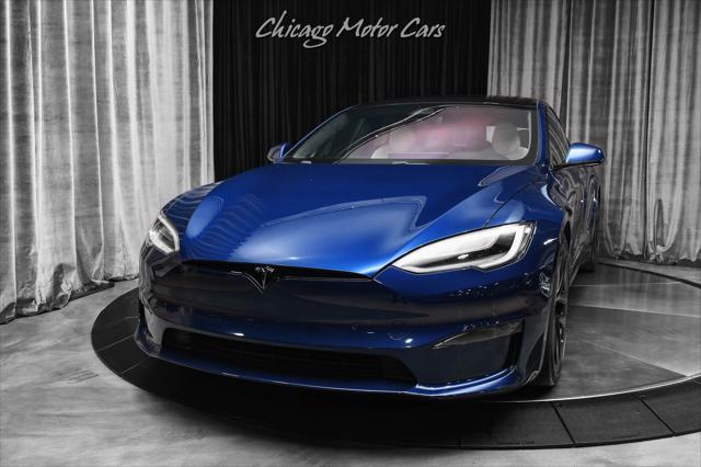 used 2021 Tesla Model S car, priced at $61,800