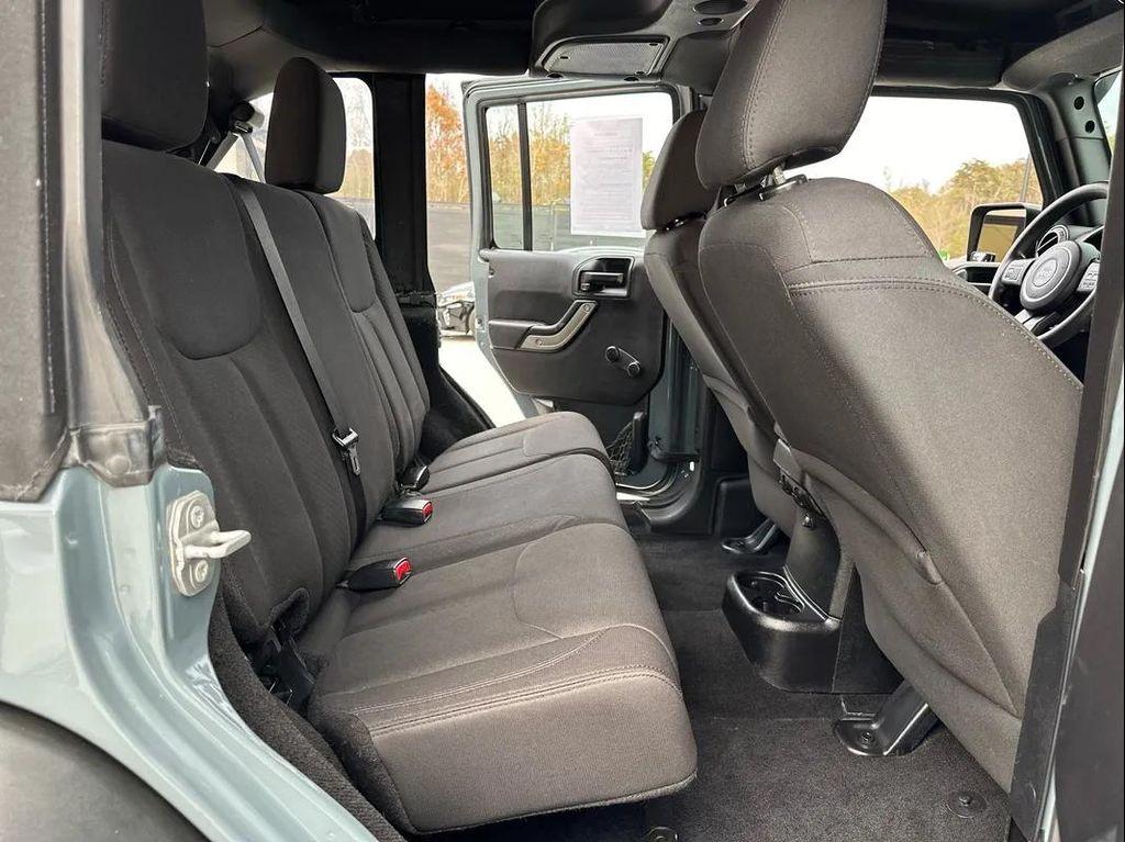 used 2015 Jeep Wrangler Unlimited car, priced at $16,999