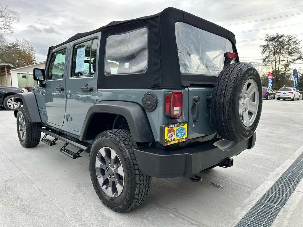 used 2015 Jeep Wrangler Unlimited car, priced at $16,999