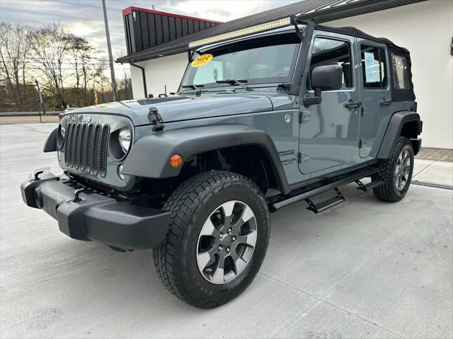 used 2015 Jeep Wrangler Unlimited car, priced at $18,450