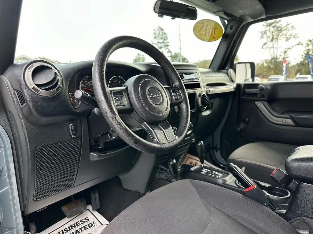 used 2015 Jeep Wrangler Unlimited car, priced at $16,999