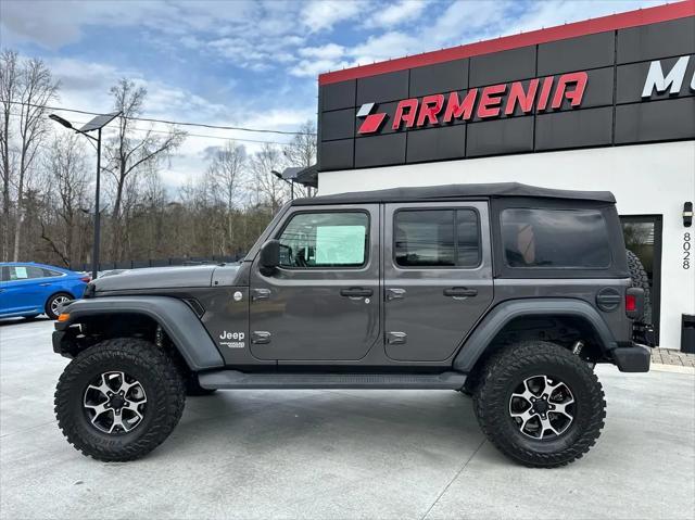 used 2018 Jeep Wrangler Unlimited car, priced at $24,999